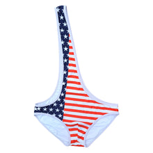 Load image into Gallery viewer, Red, White, and Bro Brokini