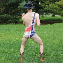 Load image into Gallery viewer, Red, White, and Bro Brokini